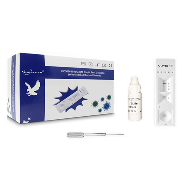 Healgen Rapid Test Cassette For COVID-19 - 25 Pieces